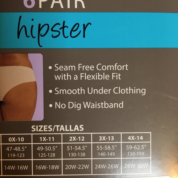 Secret Treasures | Intimates & Sleepwear | 6 Pair Seamless Hipster Full